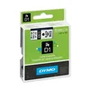 Image de DYMO 43613 Ruban D1 Standard Noir sur Blanc 6mm x 7m - S0720780