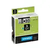 Image de DYMO 45800 Ruban D1 Standard Noir sur Transparent 19mm x 7m - S0720820