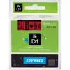 Image de DYMO 45807 Ruban D1 Standard Noir sur Rouge 19mm x 7m - S0720870