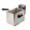 Image de Domo friteuse 4l 3000w inox-noir