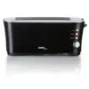 Image de Grille-pain 2 fentes 1350w noir domo do961t