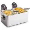 Image de Friteuse double 2x4,5l 2x3200w inox frifri fi.1998