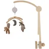 Image de Mobile musical avec bras en bois orso et fluffy