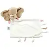 Image de Doudou câlin fanfan l'éléphant blanc crème (27 cm)