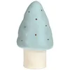 Image de Lampe petit champignon bleu