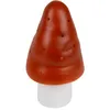 Image de Lampe petit champignon rouge brique