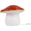 Image de Lampe grand champignon rouge brique