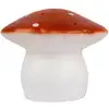 Image de Lampe veilleuse champignon brique rouge