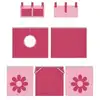 Image de Vipack rideau de lit pink flower pour lit pino