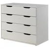 Image de Vipack pino commode 4 tiroirs mdf bl...