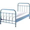 Image de Vipack lit en métal new york bleu 90...