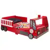 Image de Vipack funbeds lit junior pompier + matelas