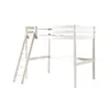 Image de Vipack pino lit mezzanine 140x200 blanc