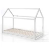 Image de Vipack lit cabane 90x200cm blanc