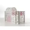 Image de Vipack pino lit sureleve pin massif avec sommier blanc birdy