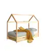 Image de Vipack dallas lit lp 90x200cm naturel + lit gigogne