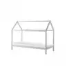 Image de Vipack dallas lit lp 90x200cm blanc + matelas basic cool 200x90cm epaisseur 10cm