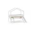 Image de Lit cabane 90x200 dallas blanc