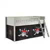 Image de Scott lit mezzanine et rideau caribian pirates