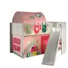 Image de Scott lit mezzanine toboggan et rideau spring, tunnel et s 3 sacs rangement