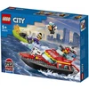 Image de Lego city - bateau sauvetage pompiers - 60373