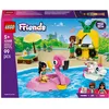 Image de LEGO® Friends Fête dans la piscine : les bouées licorne et flamant rose 42658