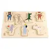 Image de Grand puzzle en bois animaux