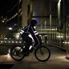 Image de Poncho imperméable vélo réfléchissant