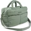 Image de Sac à langer matelassé vert