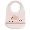 Image de Bavoir silicone pigee rose