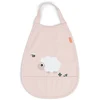 Image de Bavoir élastique tiny farm rose