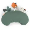 Image de Coussin d'éveil tummy time tiny farm vert