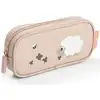 Image de Trousse scolaire tiny farm rose