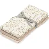 Image de Lot de 3 langes en mousseline lierre (70 x 70 cm)