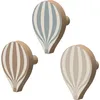 Image de Lot de 3 patères montgolfière