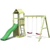 Image de Aire de jeux avec toboggan et 2 balanço