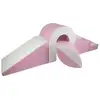 Image de Set de blocs en mousse 4 éléments blanc rose pastel