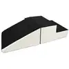 Image de Set de 2 grands blocs en mousse noir - blanc