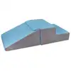 Image de Set de 2 grands blocs en mousse blanc bleu gris