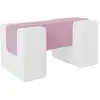 Image de Blocs en mousse blanc violet