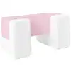 Image de Blocs en mousse blanc rose pastel