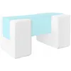 Image de Blocs en mousse blanc bleu pastel