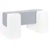 Image de Blocs en mousse blanc gris
