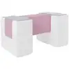 Image de 3 blocs en mousse blanc gris violet