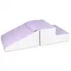 Image de Set de 2 grands blocs en mousse blanc lilas