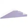 Image de Lot de 2 grands blocs en mousse blanc lilas