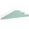 Image de Lot de 2 grands blocs en mousse blanc menthe