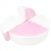 Image de Set de 4 blocs en mousse blanc rose pastel
