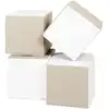 Image de Lot cubes xxl mousse 4 pcs blanc, cappuccino