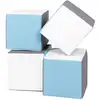 Image de Lot cubes xxl mousse 4 pcs blanc, bleu clair, gris